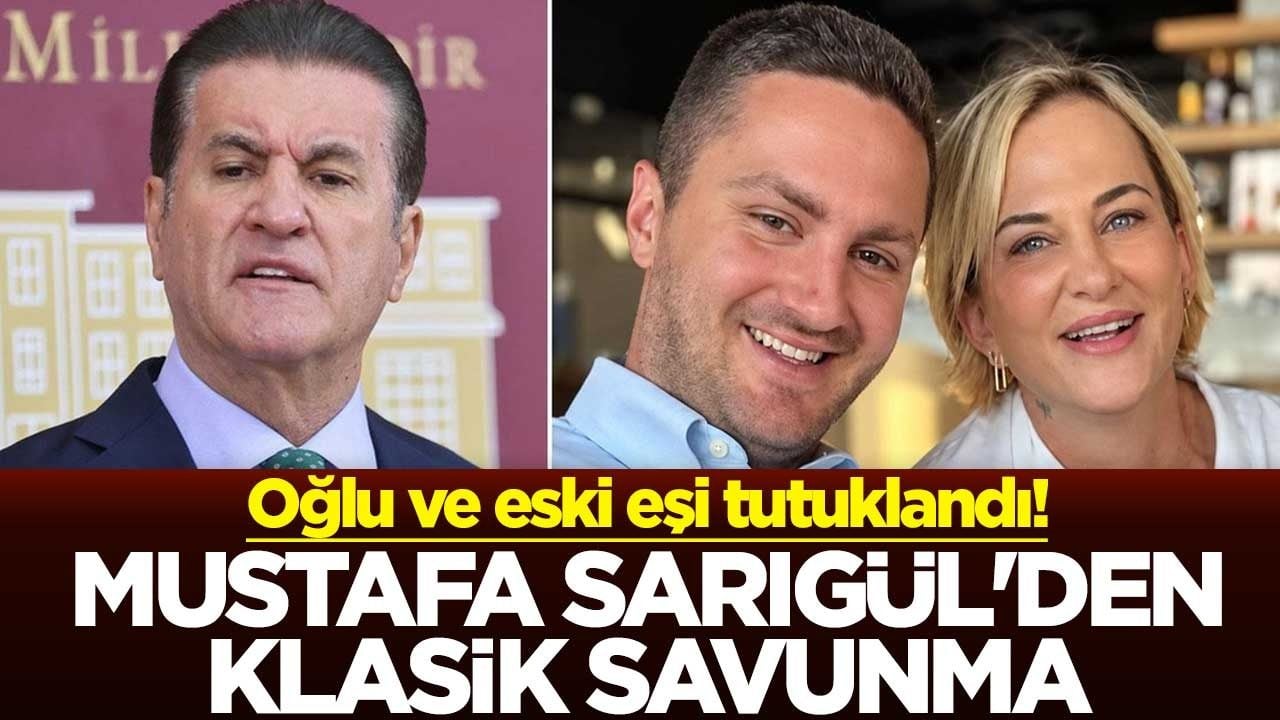 Oğlu ve eski eşi tutuklandı! Mustafa Sarıgül'den klasik savunma