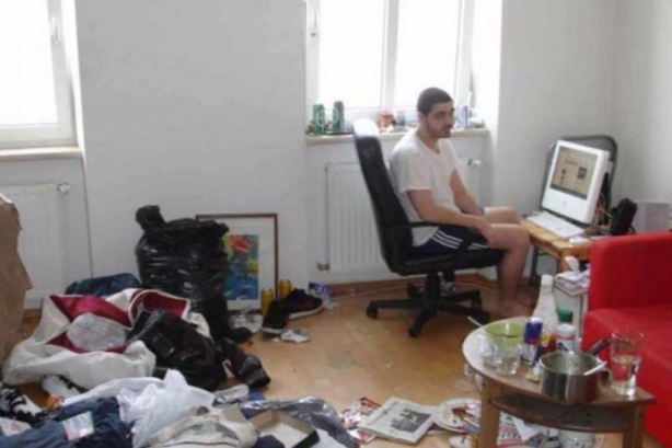 Foto - Öğrenci evlerinden komik manzaralar