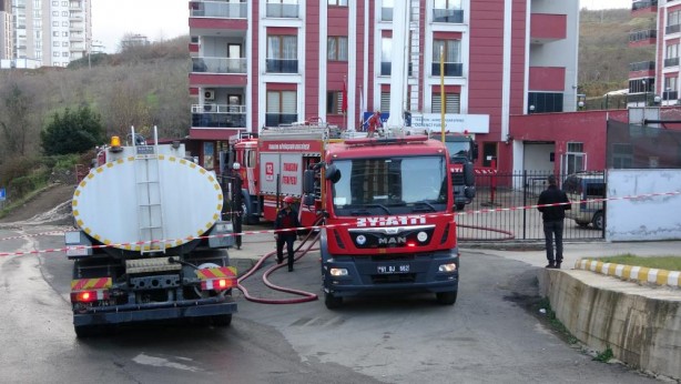 Foto - Öğrenci yurdundaki yangın korkuttu