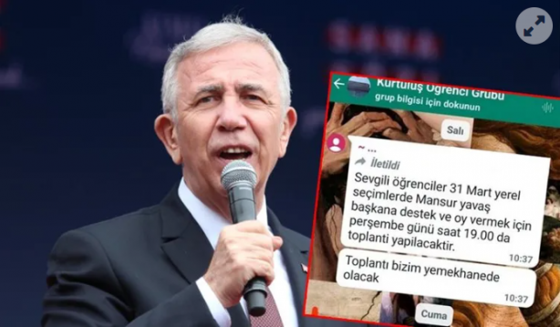 Foto - Öğrencilere oy baskısı! WhatsApp mesajlarıyla ortaya çıktı