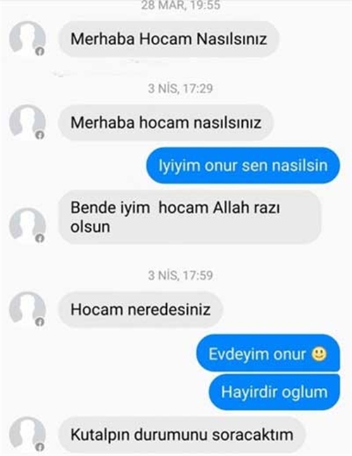 Foto - Öğretmen-öğrenci mesajları güldürüyor