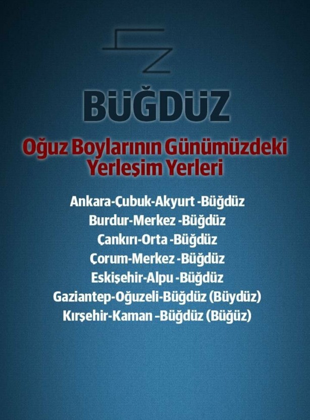 Foto - Oğuzlar'ın hangi Türk boyundansınız? İşte merak edilen sorunun cevabı...