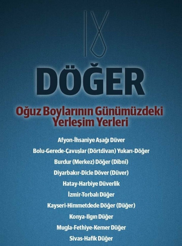 Foto - Oğuzlar'ın hangi Türk boyundansınız? İşte merak edilen sorunun cevabı...