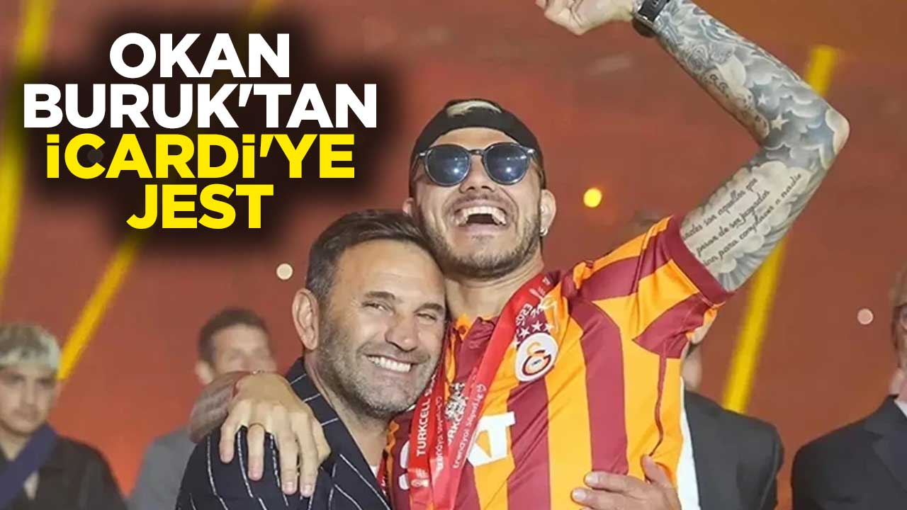 Okan Buruk'tan Icardi'ye jest