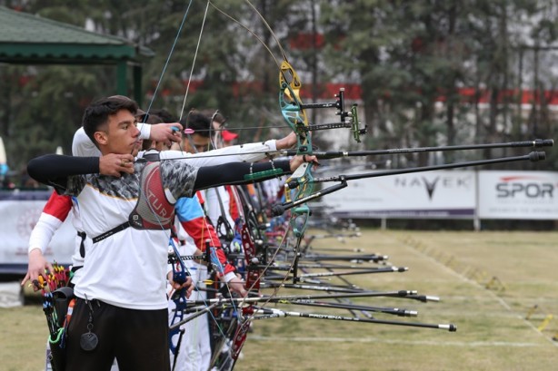 Foto - Okçulukta Türkiye Kupası 1. ayak yarışması, Antalya'da başladı