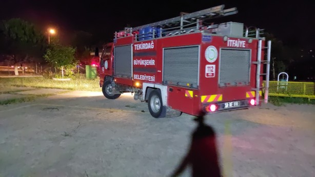 Foto - Okul bahçesindeki ağaçlar cayır cayır yandı