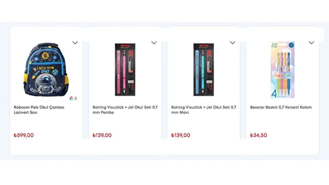 Foto - Okul malzemeleri için fırsatlar! A101'de 4 Eylül 2025 indirimleri dolu dolu geliyor
