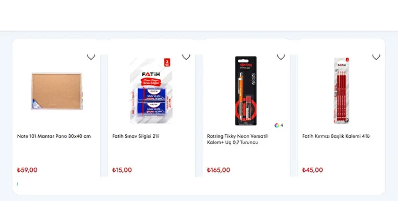 Foto - Okul malzemeleri için fırsatlar! A101'de 4 Eylül 2025 indirimleri dolu dolu geliyor