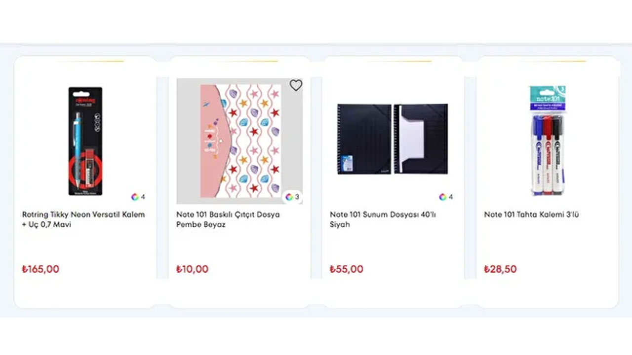 Foto - Okul malzemeleri için fırsatlar! A101'de 4 Eylül 2025 indirimleri dolu dolu geliyor