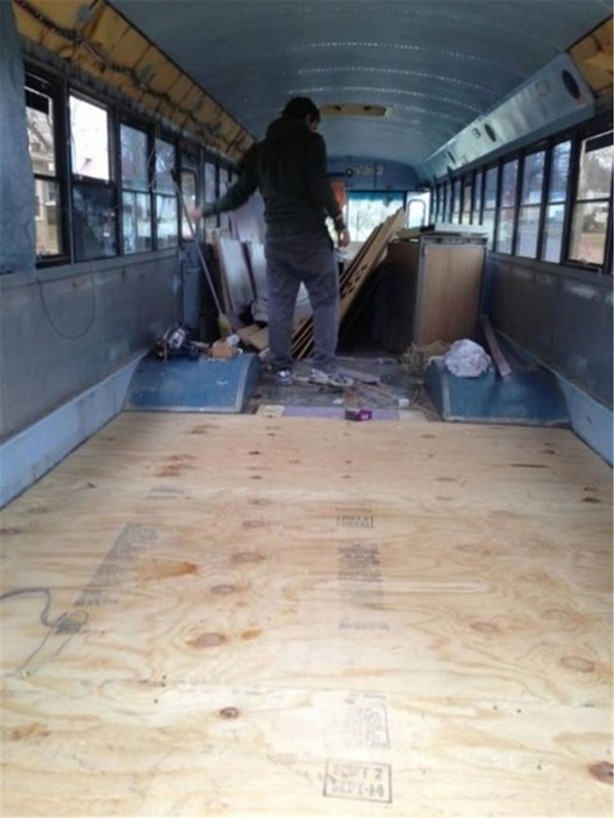 Foto - Okul otobüsünden ev yaptılar