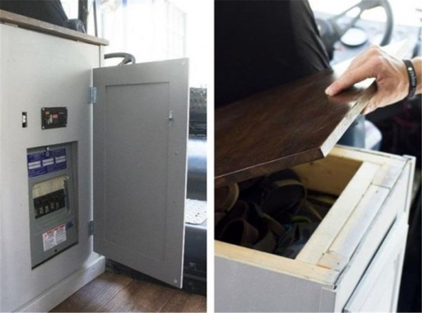 Foto - Okul otobüsünden ev yaptılar