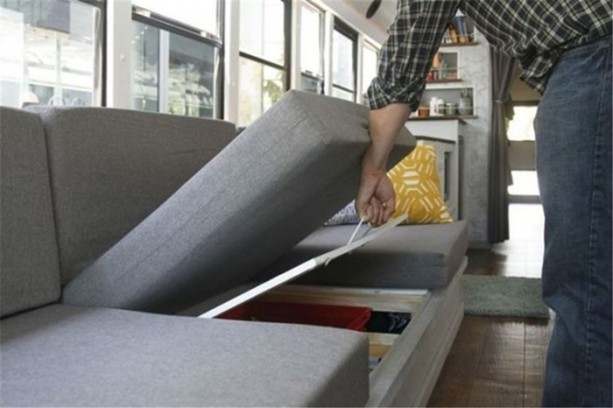 Foto - Okul otobüsünden ev yaptılar