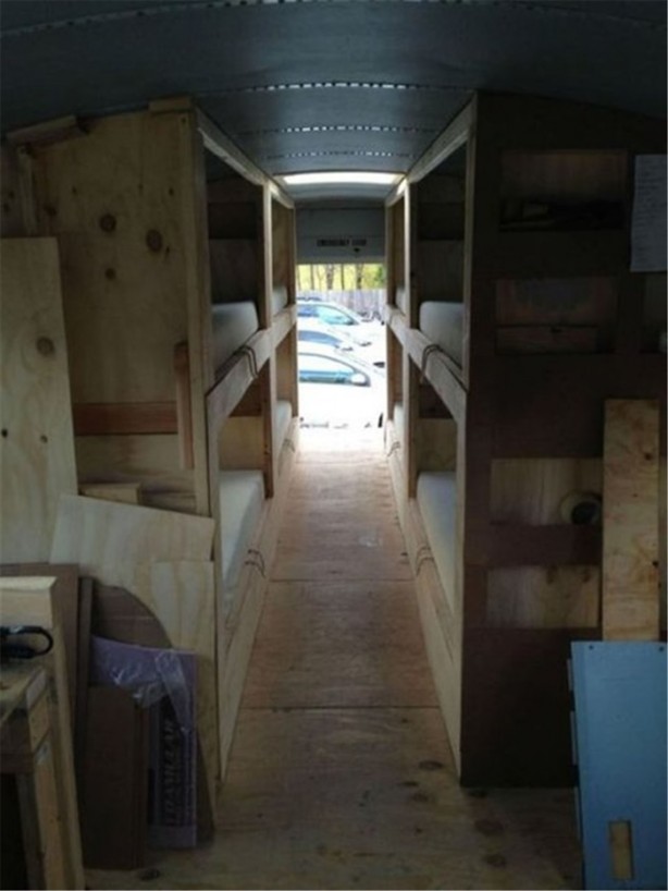 Foto - Okul otobüsünden ev yaptılar