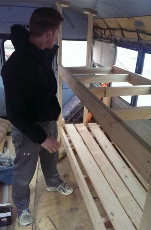 Foto - Okul otobüsünden ev yaptılar