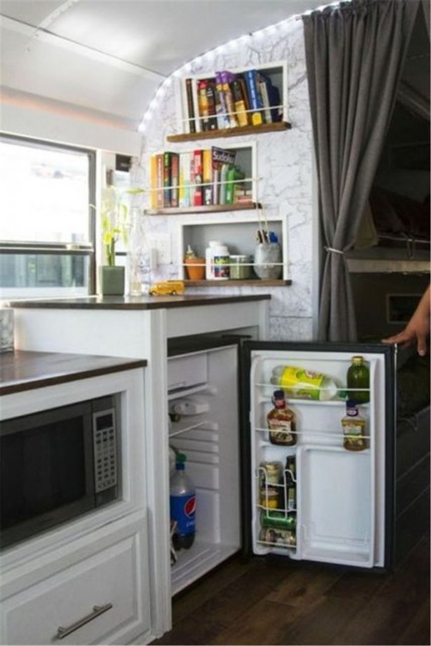 Foto - Okul otobüsünden ev yaptılar