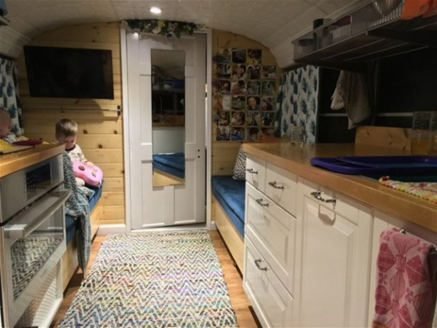 Foto - Okul servisini eve dönüştürdüler