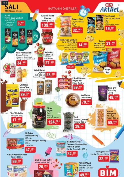 Foto - Okul ürünlerinde fırsat! BİM 3 Eylül indirim listesini açıkladı