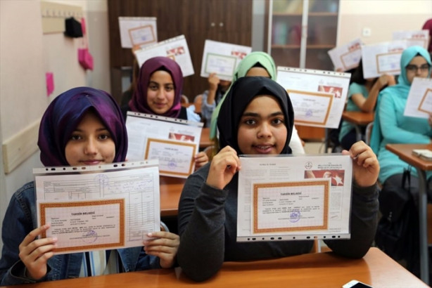Foto - Okullarda karne heyecanı