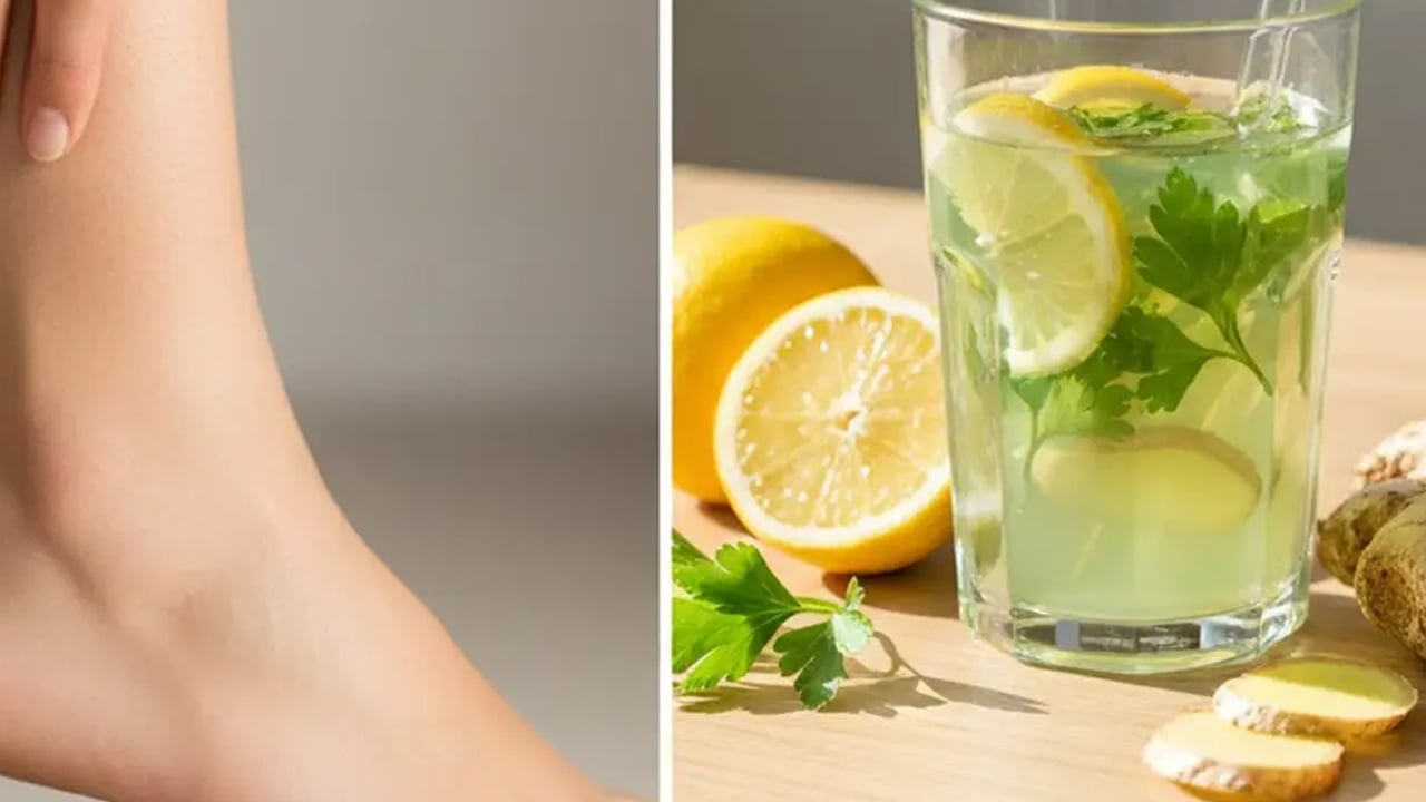 Ödem ve şişkinliğe son: İyi gelecek bu tarif öyle bir şifalı ki...