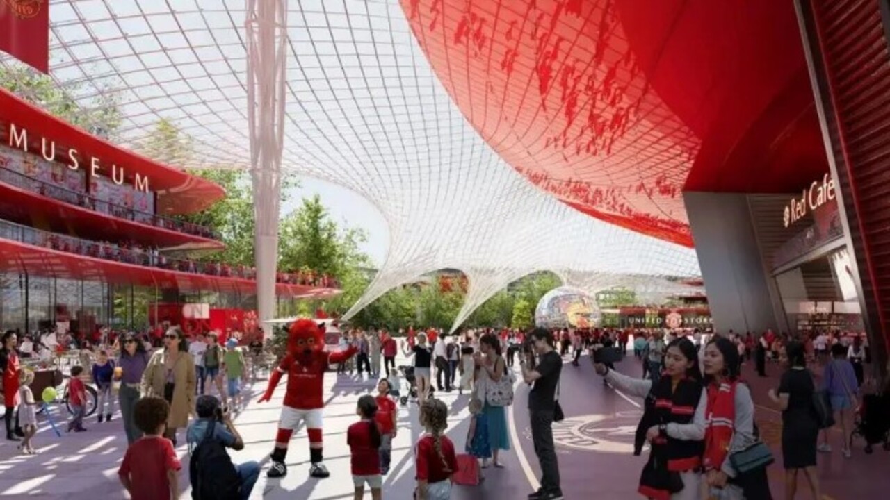 Foto - Old Trafford tarih oluyor! İşte Manchester United'ın yeni stadı