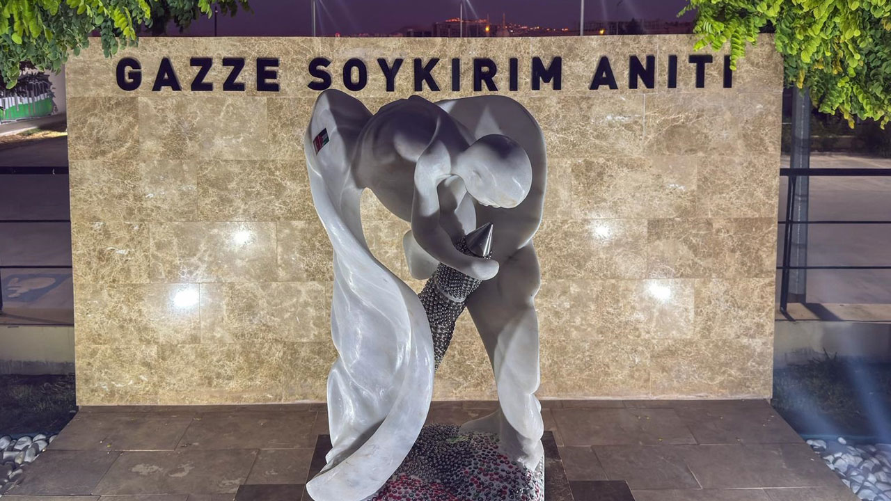Foto - Ölen çocuklara adandı! Gazze’de katledilenler için Mardin’de anıt