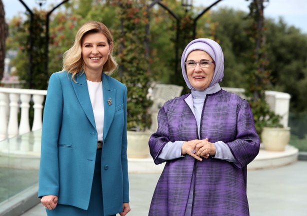 Foto - Olena Zelenska'dan Emine Erdoğan'a teşekkür mesajı