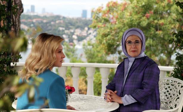 Foto - Olena Zelenska'dan Emine Erdoğan'a teşekkür mesajı