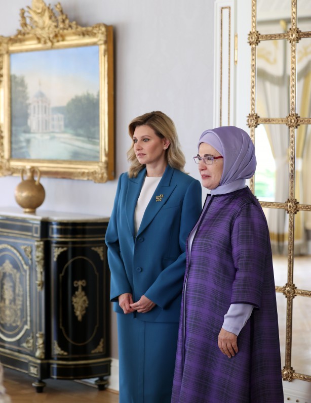 Foto - Olena Zelenska'dan Emine Erdoğan'a teşekkür mesajı
