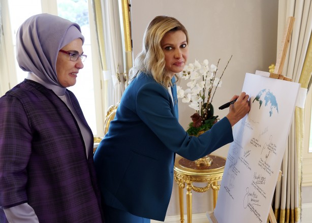 Foto - Olena Zelenska'dan Emine Erdoğan'a teşekkür mesajı