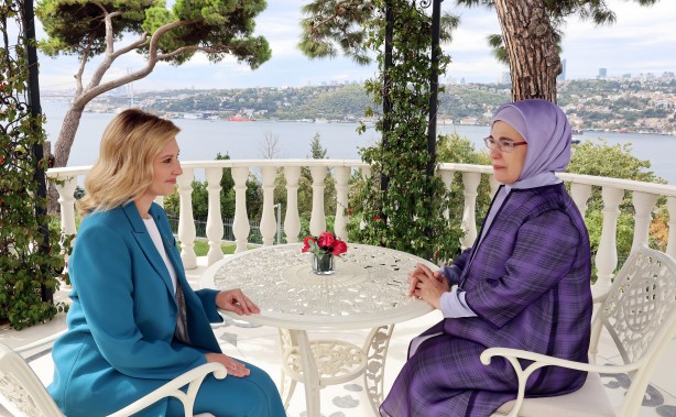 Foto - Olena Zelenska'dan Emine Erdoğan'a teşekkür mesajı