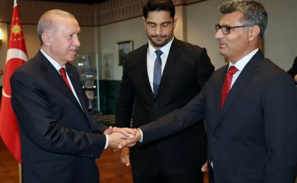 Foto - Olimpiyatta derece almışlardı! Erdoğan sporcu askerleri ağırladı