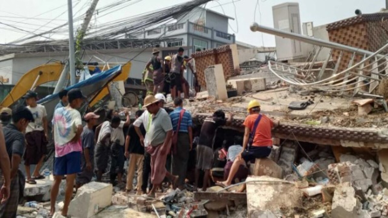 Foto - Ölü sayısı bini aştı! Myanmar'daki 7,7 ve 6,4 büyüklüğündeki iki depremin bilançosu ağır oldu