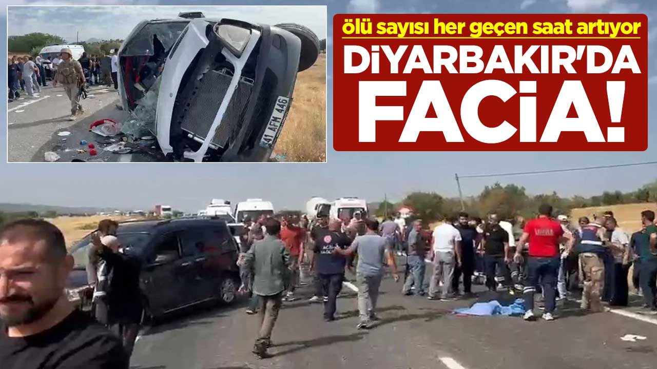 Ölü sayısı her geçen saat artıyor Dİyarbakır'da facİa!
