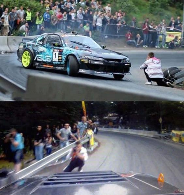 Foto - Ölümden kıl payı kurtuldular!