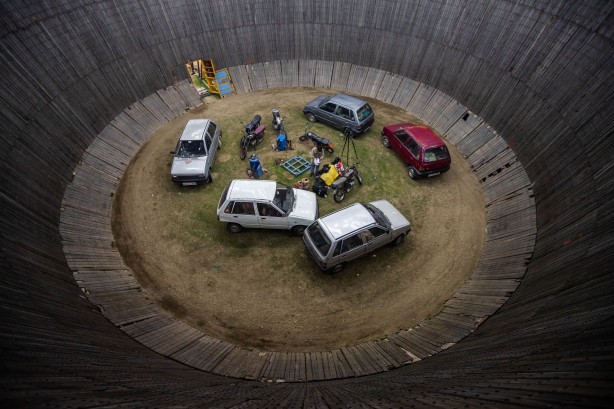 Foto - Ölümle burun buruna geliyorlar! 'Ölüm parkuru' yürekleri ağza getirdi