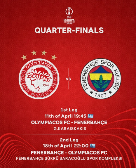 Foto - Olympiakos'tan skandal Fenerbahçe paylaşımı! Ortamı fena halde germeye başladılar