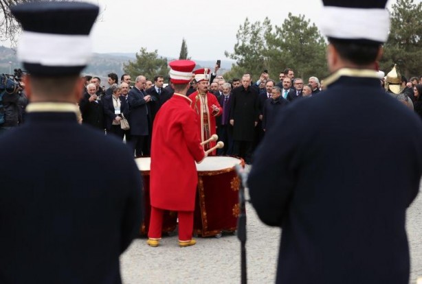 Foto - Önce Alpleri selamladı sonra da orayı ziyarete gitti