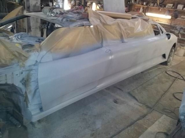 Foto - Önce Limuzin'e sonra Ferrari'ye çevirdi