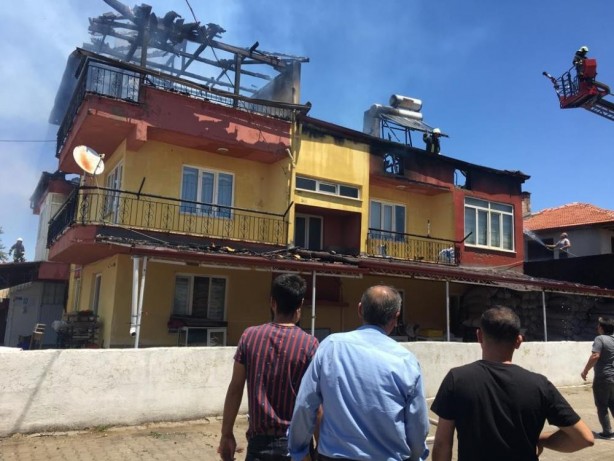 Foto - Önce yangın, sonra peş peşe patlamalar! Denizli'de korku dolu anlar