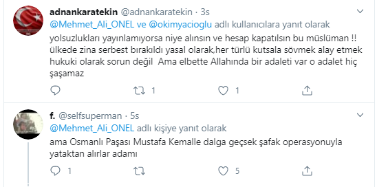 Foto - Önel: Allah ile alay eden bu şerefsiz hala içeri tıkılamıyorsa binlerce kez yazıklar olsun!