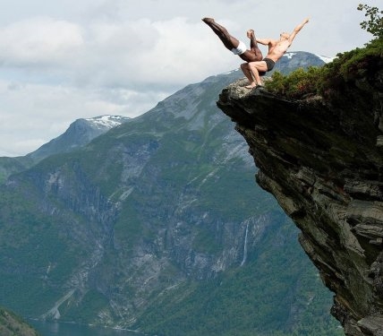 Foto - Onlar için tehlike hayatın bir parçası