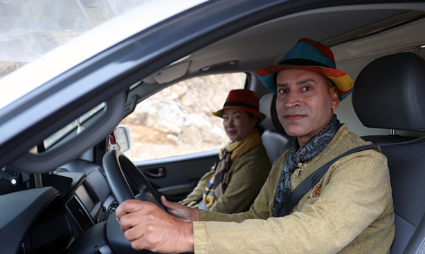 Foto - Onlarca ülkeden geçip Türkiye'nin kapısını çaldılar:! Güney Kore'den yola çıkan çift; Irak, Kuveyt ve Suudi Arabistan'a gidecek