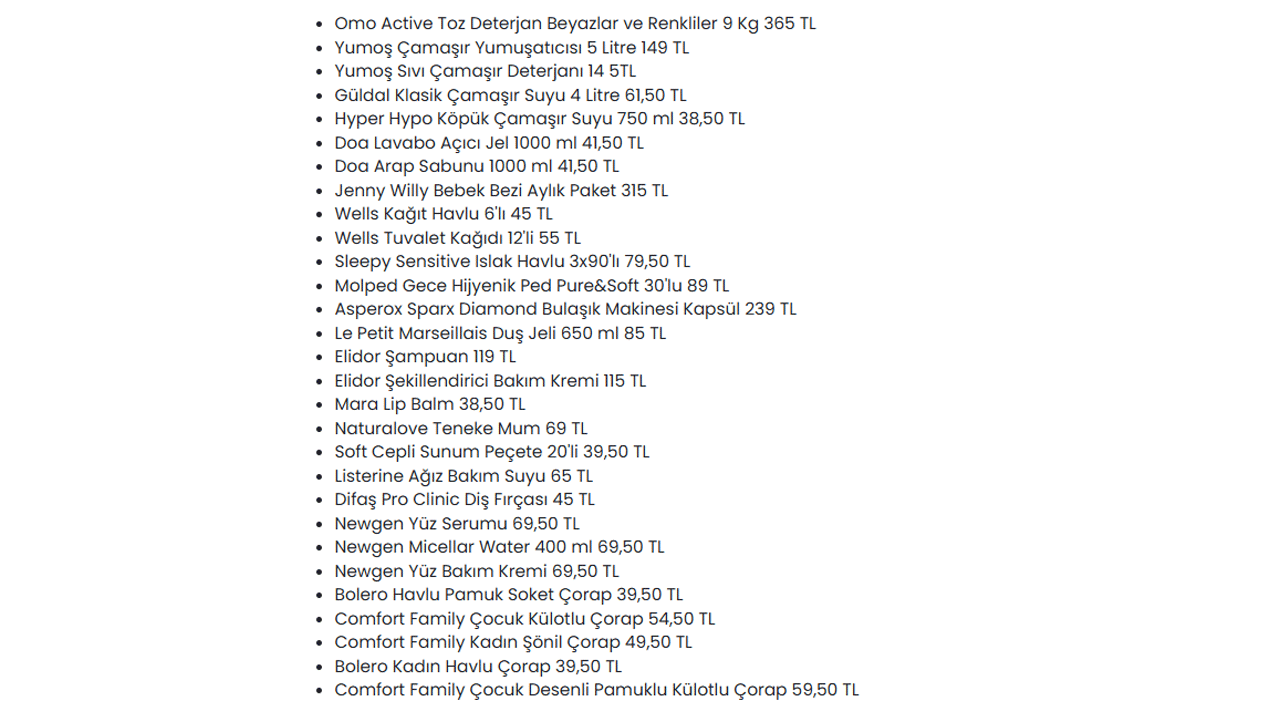 Foto - Onlarca üründe dev fırsatlar! BİM 18 Şubat 2025 indirim kataloğu yayımlandı
