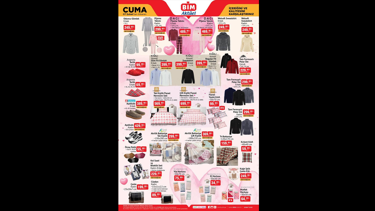 Foto - Onlarca üründe dev fırsatlar! BİM 7 Şubat 2025 indirim kataloğu açıklandı