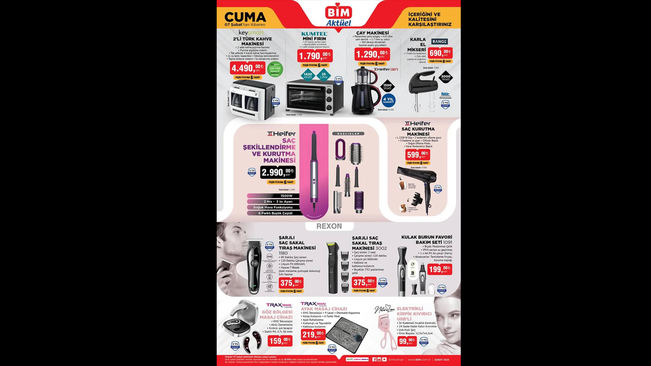 Foto - Onlarca üründe dev fırsatlar! BİM 7 Şubat 2025 indirim kataloğu açıklandı