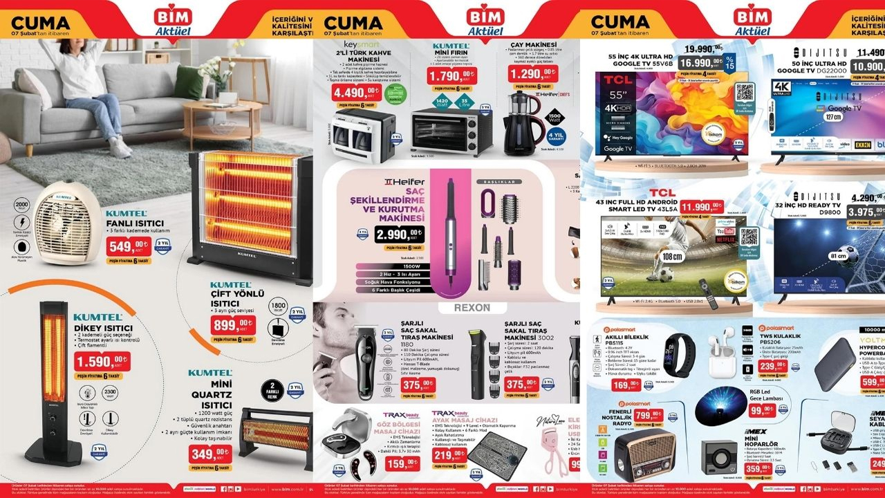 Foto - Onlarca üründe dev fırsatlar! BİM 7 Şubat 2025 indirim kataloğu açıklandı