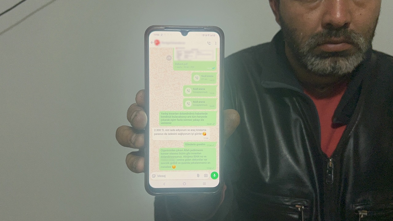 Foto - Öpücük emojili mesaj! Hem dolandırdılar hem de dalga geçtiler