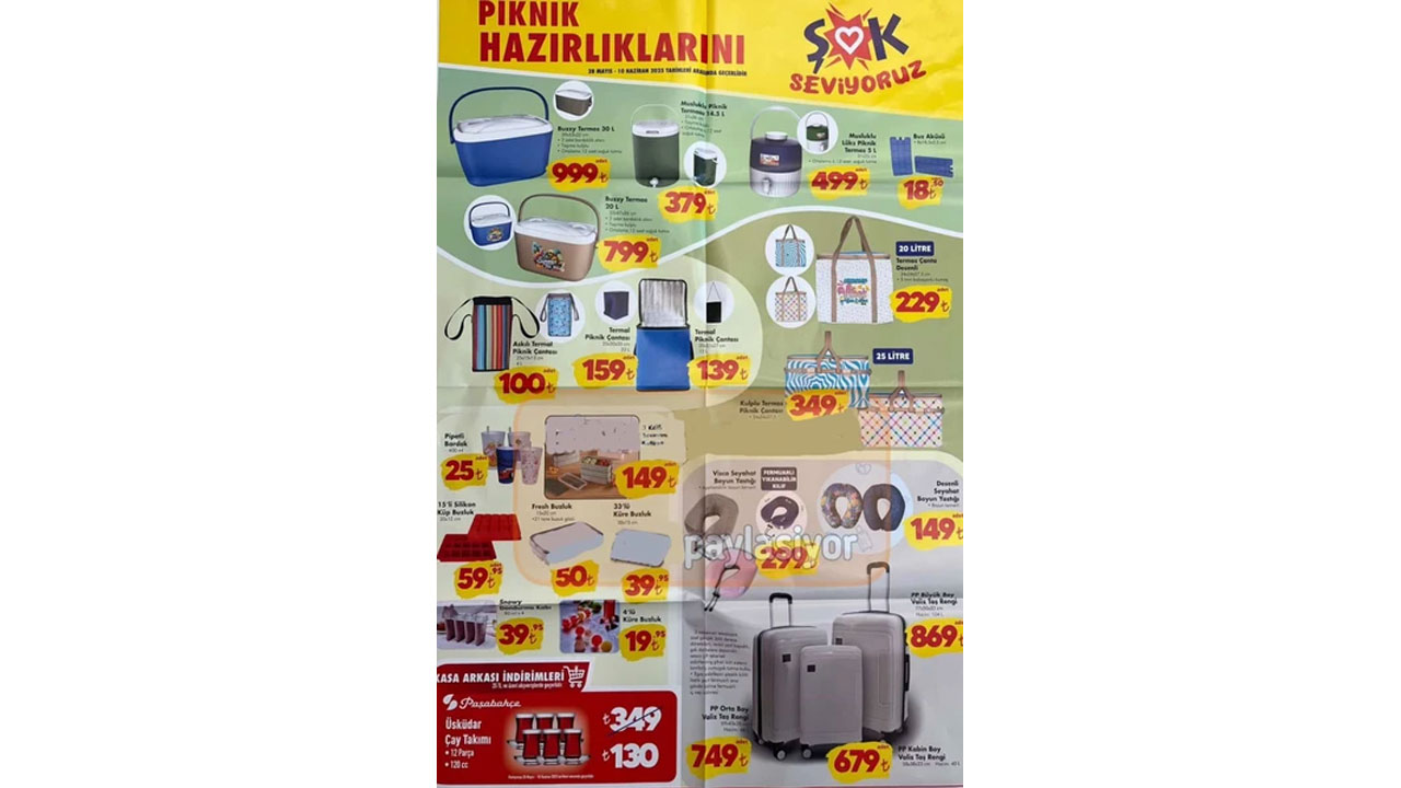 Foto - Orcamp malzemeleri geliyor! ŞOK’ta 28 Mayıs 2025 indirimlerinde neler var neler