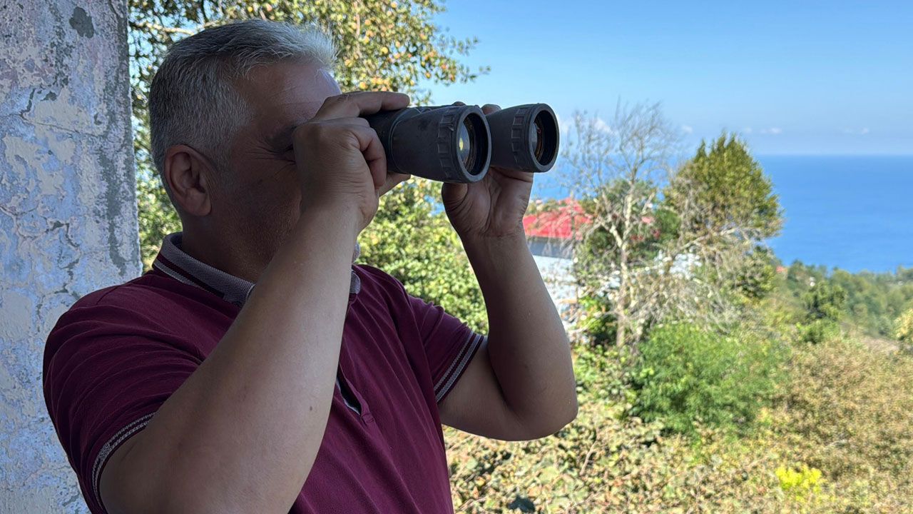 Foto - Ordu fındıkçı Kemal ile karga Şakir’i konuşuyor! Kıskandıran dostluk