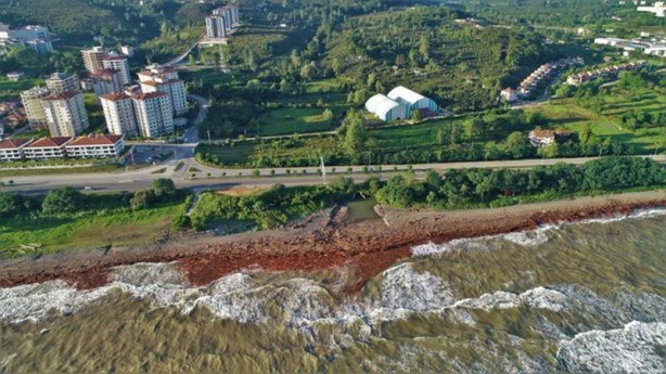 Foto - Ordu sahili kızıla büründü